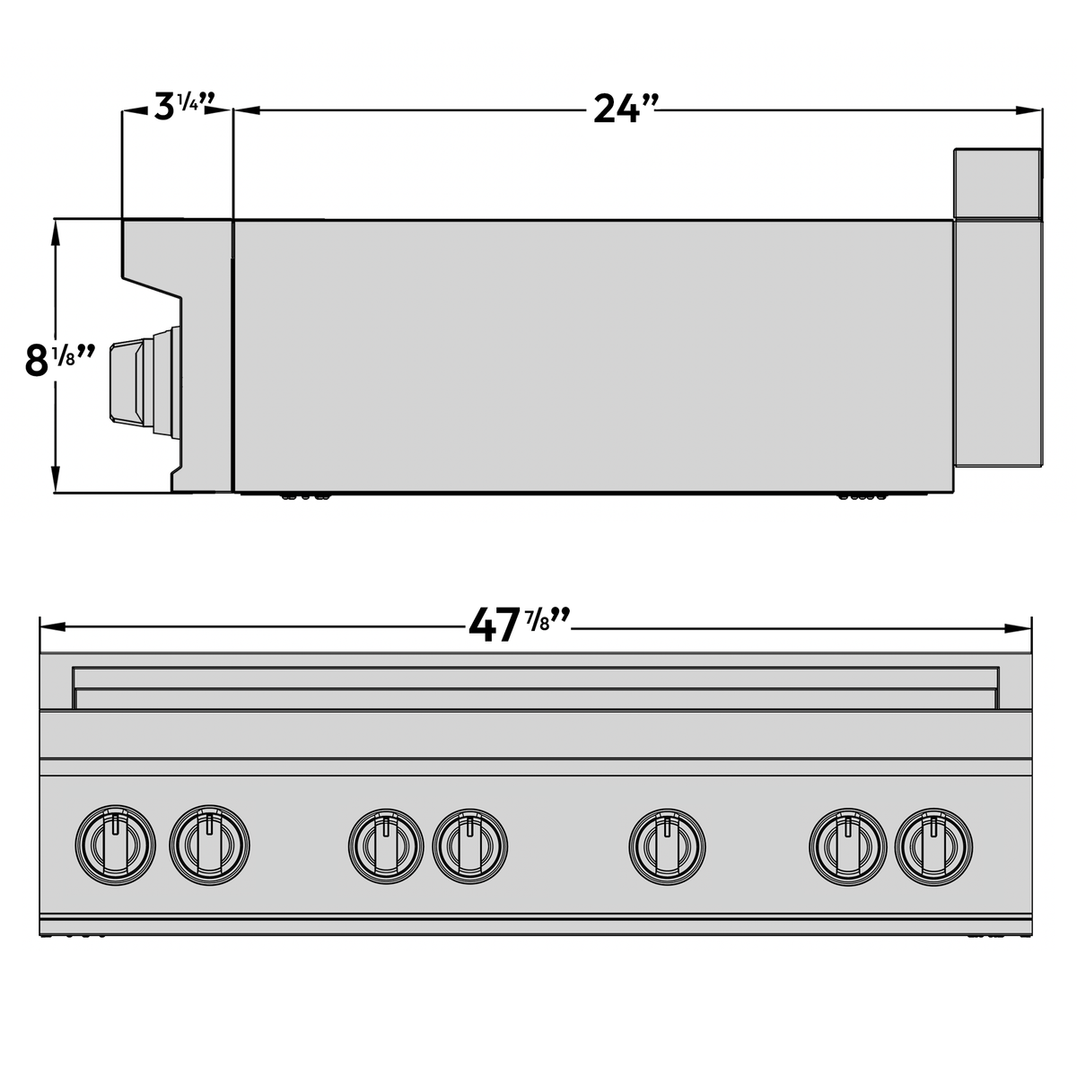 48″ Induction Cooktop – ORION Edition