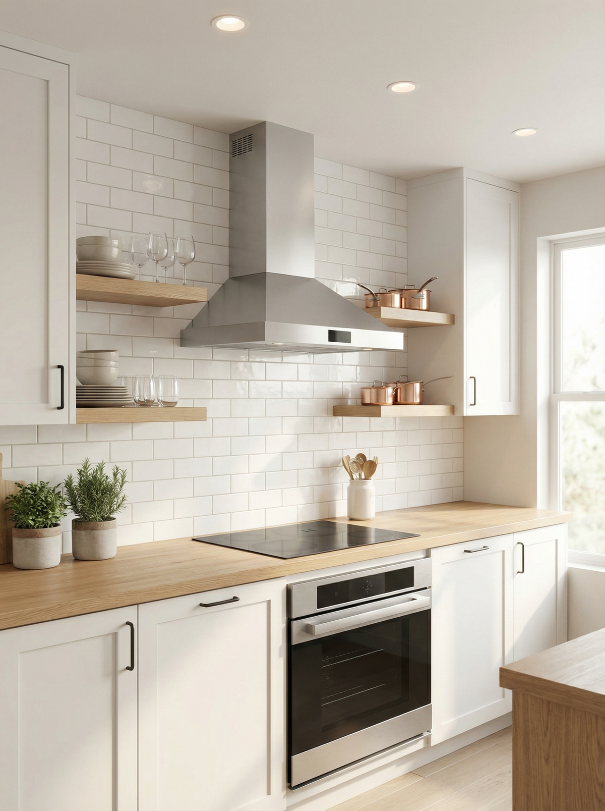 24" Induction Drop-In Cooktop with LED Display
