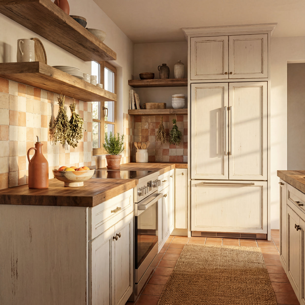 36” French Door Built-In Refrigerator with Freezer, Ice-Maker and Water Dispenser - Panel Ready