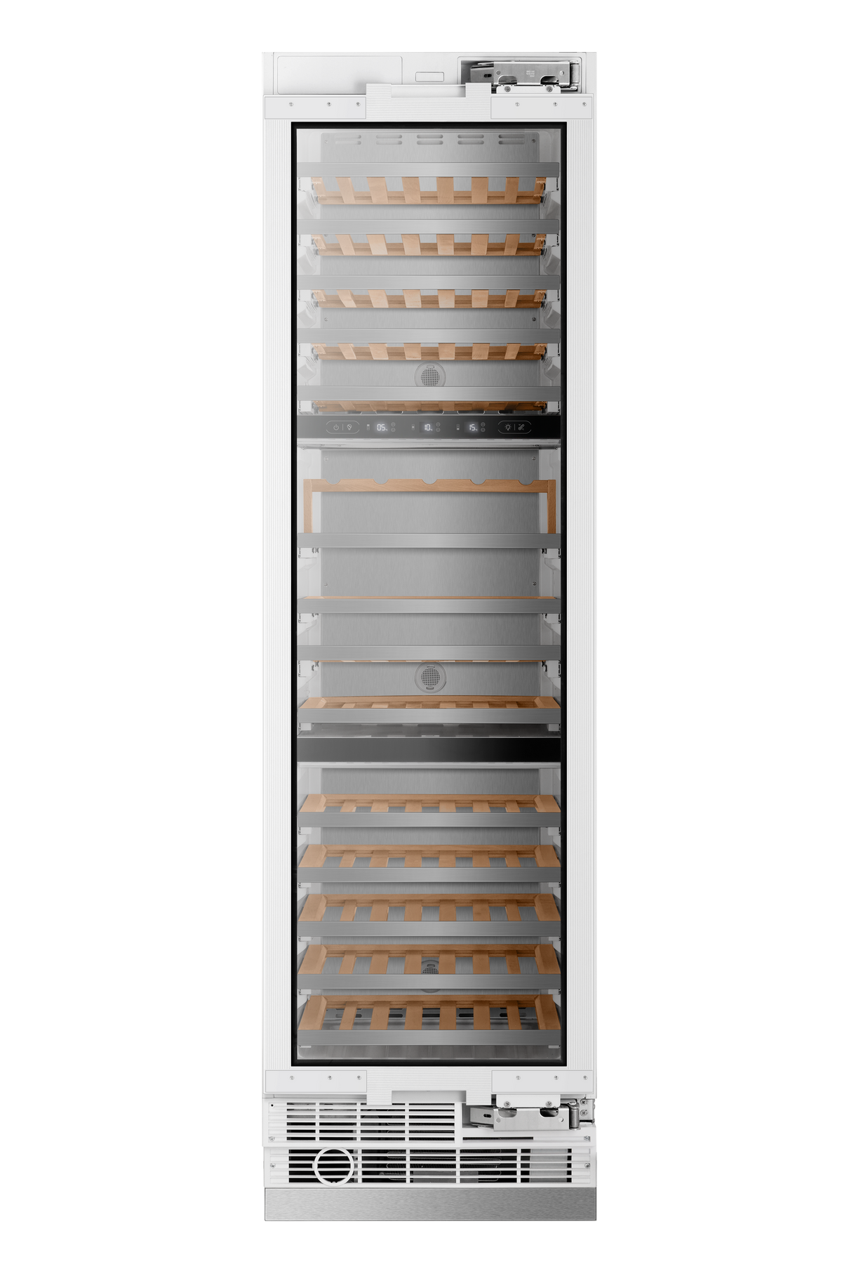 24" Three Zone Built-In Wine Refrigerator Column - Panel Ready