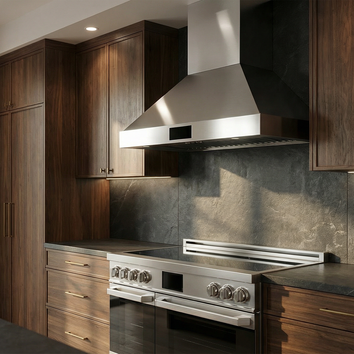 48″ Luxury Series Induction Range – Stainless Steel
