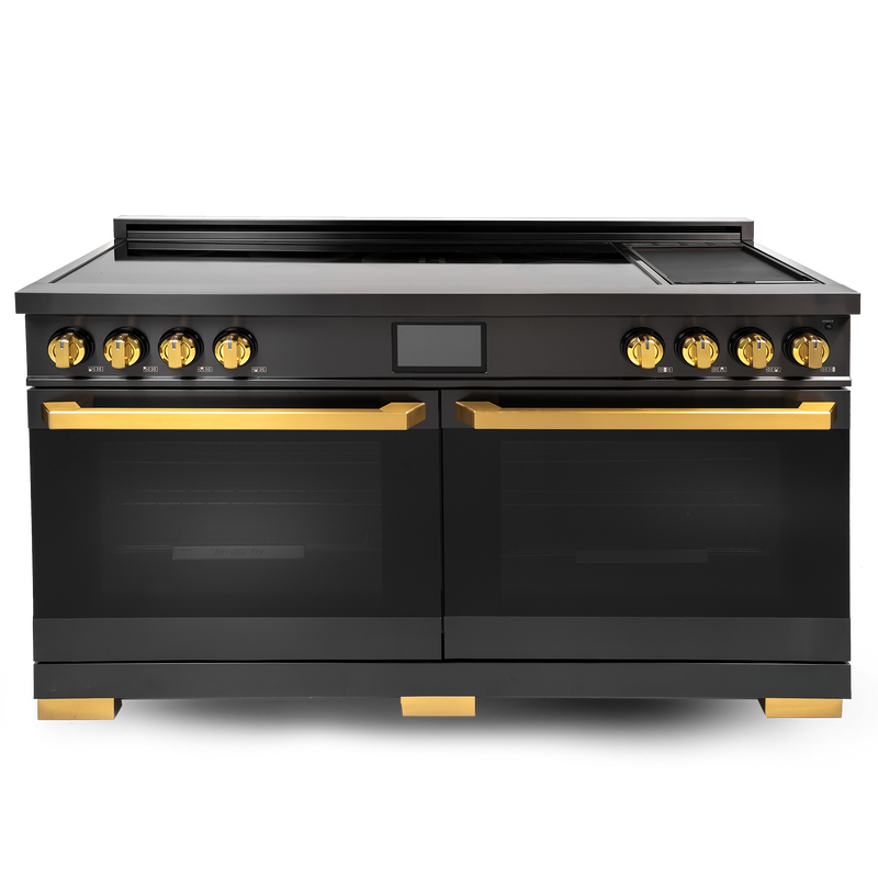 60″ Luxury Series Induction Range with Built-in Professional Griddle – ORION Edition