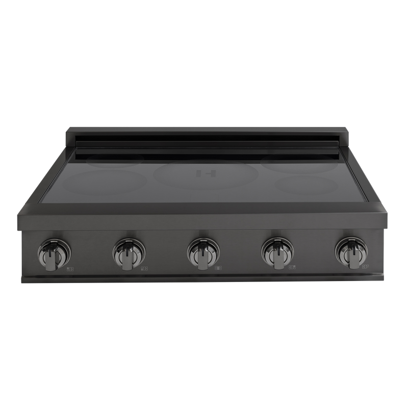 36″ Induction Cooktop – Black Stainless