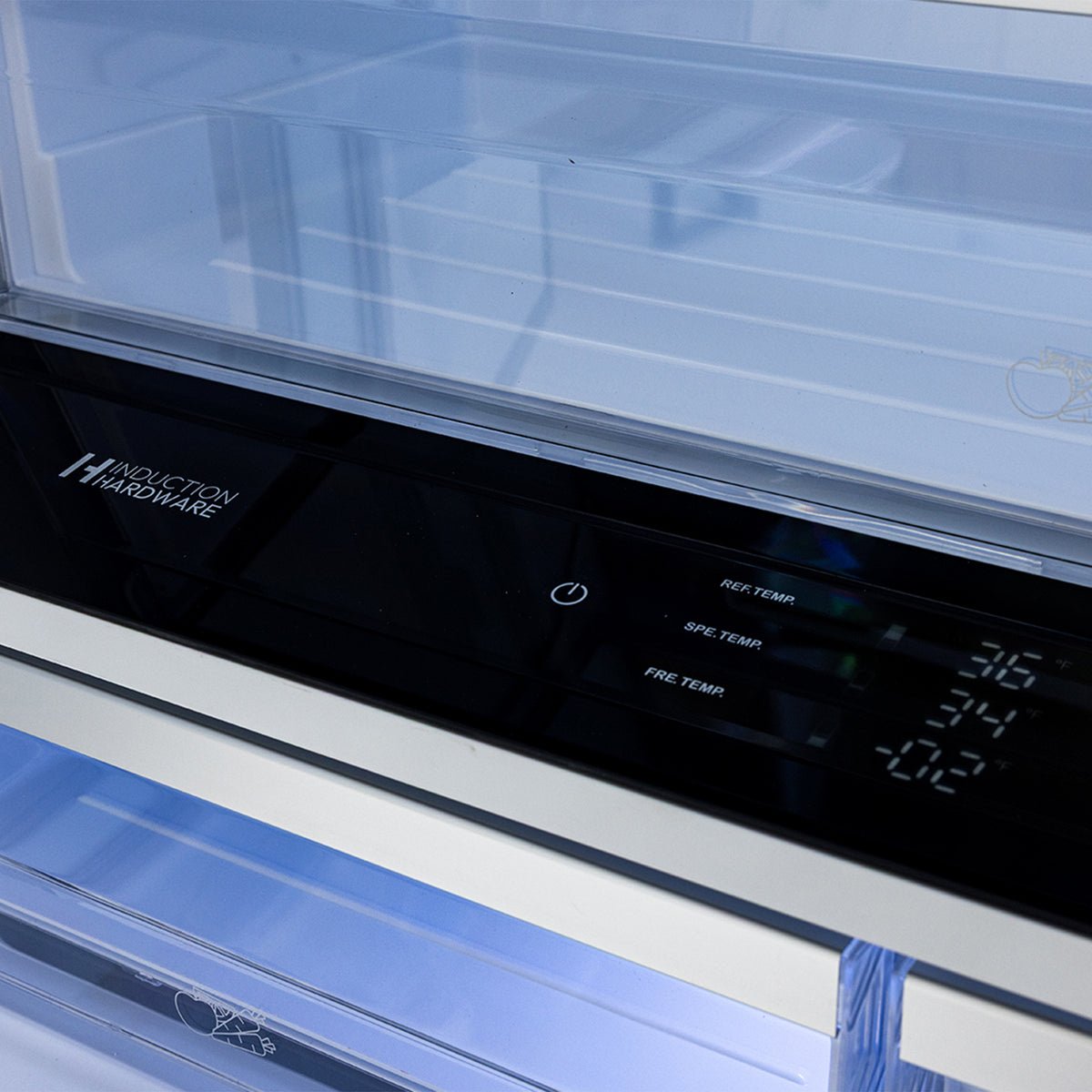 36" French Door Built-In Refrigerator with Freezer, Ice-Maker and Water Dispenser – VEGA Edition