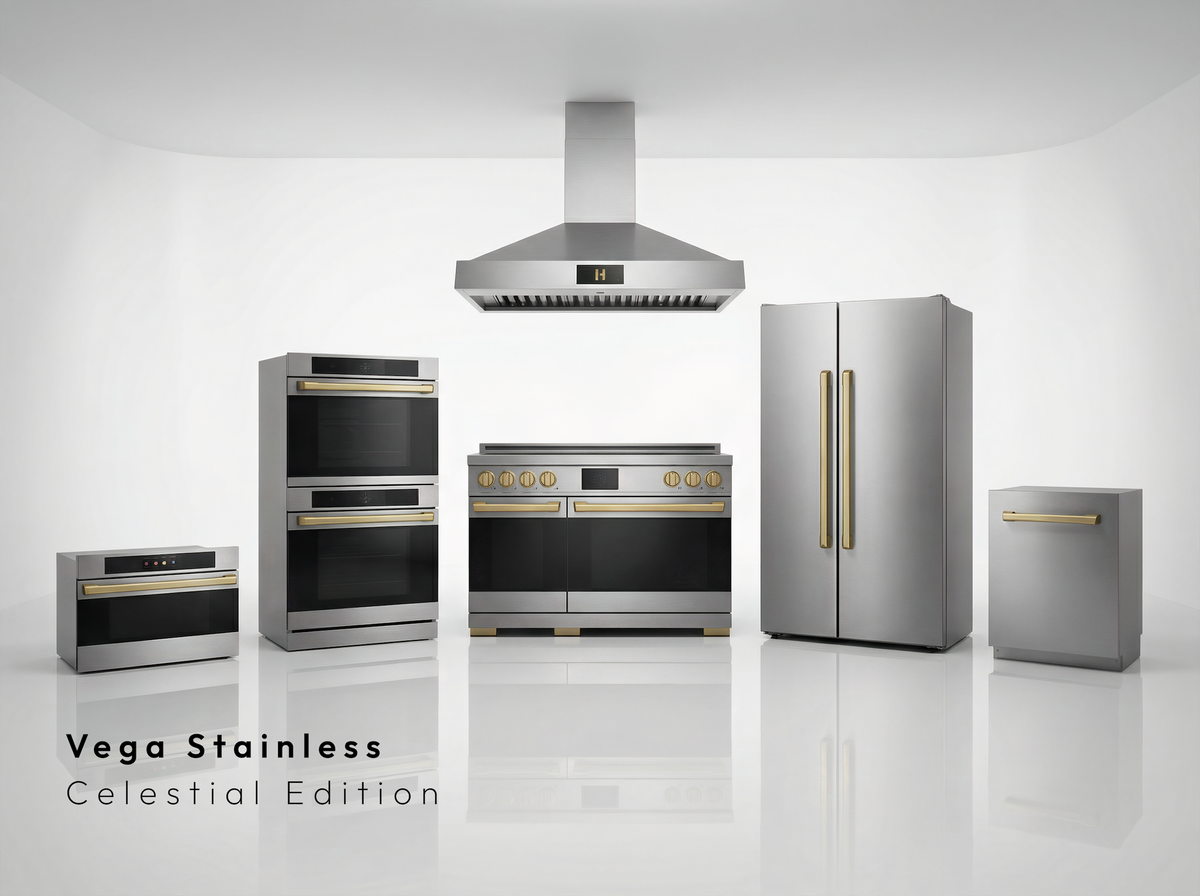 36″ Luxury Series Induction Range – VEGA Edition
